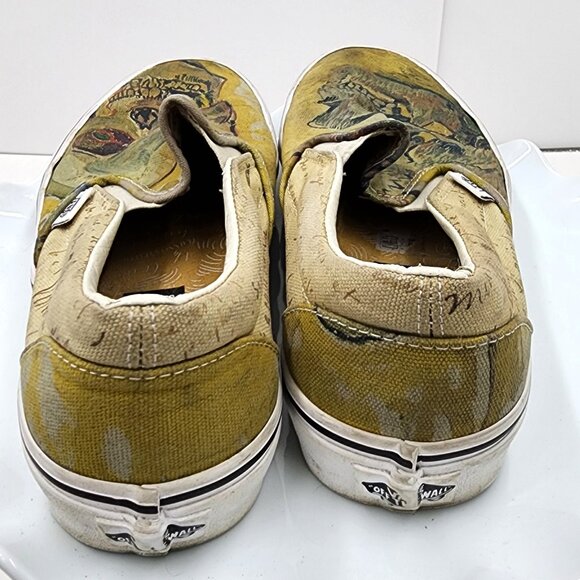 Share VANS x Vincent Van Gogh Museum Amsterdam Skulls Slip-Ons (M7"/W8.5") - Picture 6 of 10